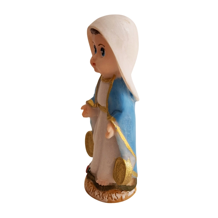 Imagem de Nossa Senhora das Graças Infantil de Resina - 8 cm | Comprar na Lojinha Uai