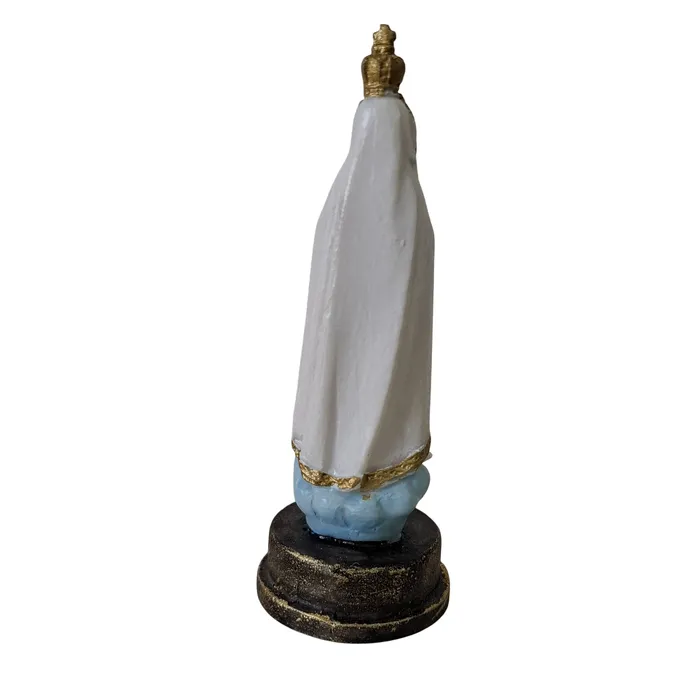 Imagem de Nossa Senhora de Fátima de Resina - 9 cm | Comprar na Lojinha Uai