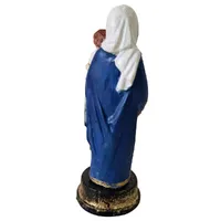 Imagem de Nossa Senhora do Rosário de Resina - 9 cm | Comprar na Lojinha Uai - imagem 3