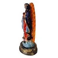 Imagem de Nossa Senhora de Guadalupe de Resina - 9 cm | Comprar na Lojinha Uai - imagem 4