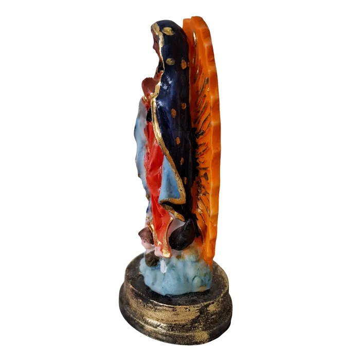 Imagem de Nossa Senhora de Guadalupe de Resina - 9 cm | Comprar na Lojinha Uai