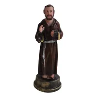 Imagem de São Padre Pio de Resina - 9 cm | Comprar na Lojinha Uai - imagem 1