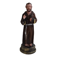 Imagem de São Padre Pio em Resina - 9 cm - imagem 1