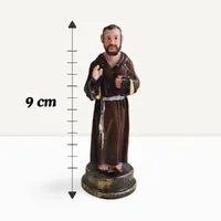 Imagem de São Padre Pio de Resina - 9 cm | Comprar na Lojinha Uai - imagem 3