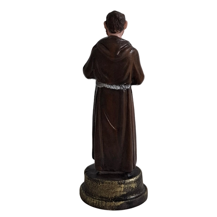 Imagem de São Padre Pio em Resina - 9 cm
