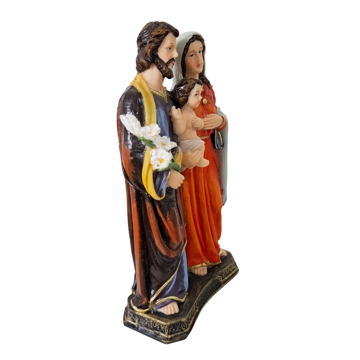 Imagem da Sagrada Família de Resina - 20 cm | Comprar na Lojinha Uai