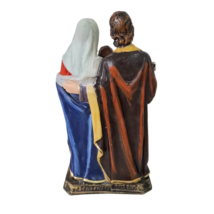 Imagem da Sagrada Família de Resina - 20 cm | Comprar na Lojinha Uai