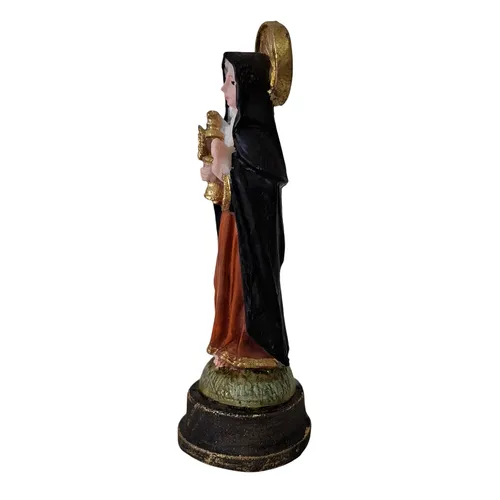 Imagem de Santa Clara de Resina - 9 cm 