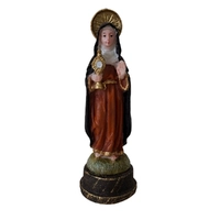 Imagem de Santa Clara de Resina - 9 cm | Comprar na Lojinha Uai - imagem 1