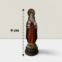 Imagem de Santa Clara de Resina - 9 cm | Comprar na Lojinha Uai - imagem 3
