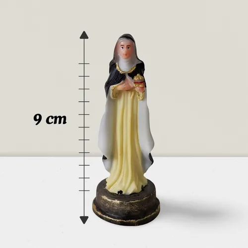 Imagem de Santa Edwiges de Resina - 9 cm