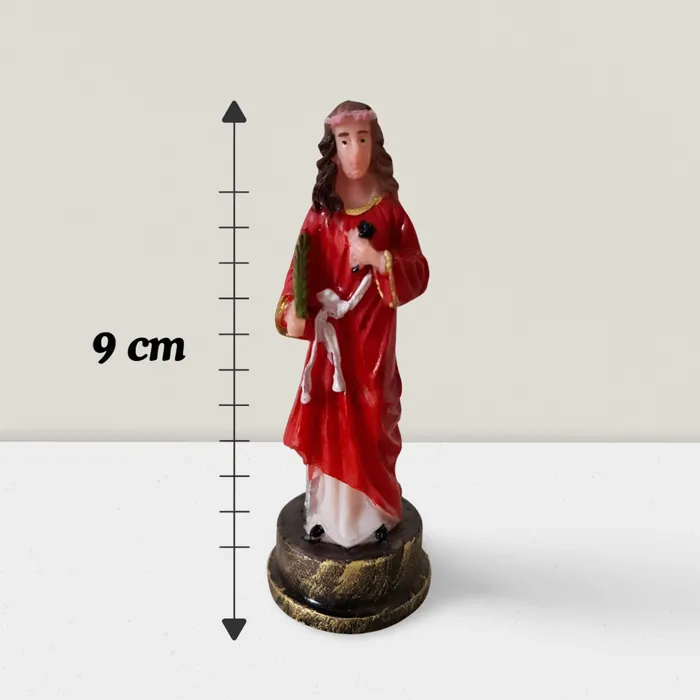 Imagem de Santa Filomena de Resina - 9 cm | Comprar na Lojinha Uai