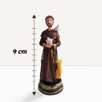 Imagem de São Francisco de Assis em Resina - 9 cm - imagem 4