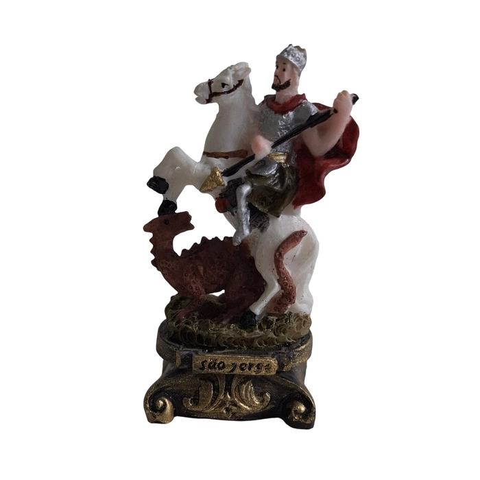 Imagem de São Jorge de Resina - 9 cm | Comprar na Lojinha Uai