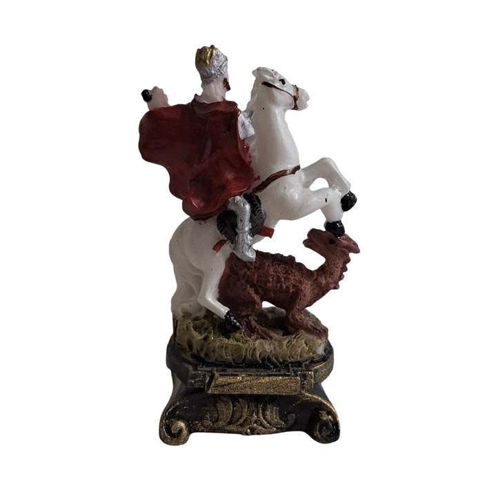 Imagem de São Jorge de Resina - 9 cm | Comprar na Lojinha Uai