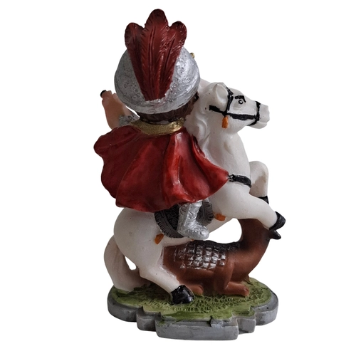 Imagem de São Jorge Infantil de Resina - 8 cm