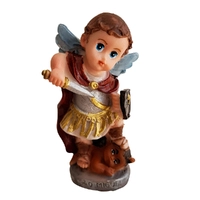 Imagem de São Miguel Arcanjo Infantil de Resina - 8 cm | Comprar na Lojinha Uai - imagem 1