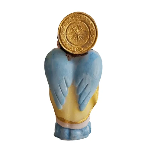 Imagem de São Rafael Arcanjo Infantil de Resina - 8 cm