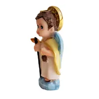 Imagem de São Rafael Arcanjo Infantil de Resina - 8 cm | Comprar na Lojinha Uai - imagem 4