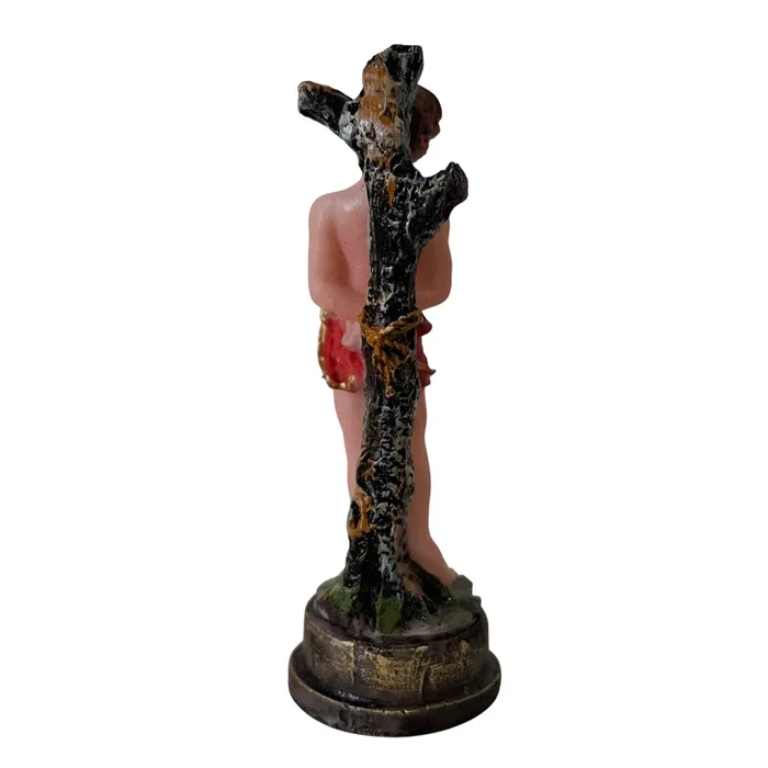 Imagem de São Sebastião de Resina - 9 cm | Comprar na Lojinha Uai