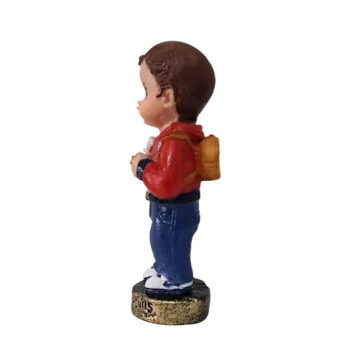 Imagem Infantil de São Carlo Acutis em Resina - 8 cm