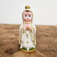 Imagem de Nossa Senhora de Fátima Infantil de Resina - 8 cm | Comprar na Lojinha Uai - imagem 2