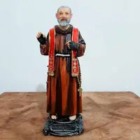 Imagem de São Padre Pio de Resina - 20cm | Comprar na Lojinha Uai - imagem 2