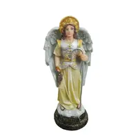 Imagem de Arcanjo São Rafael em Resina - 15 cm - Asas Azuis - imagem 1