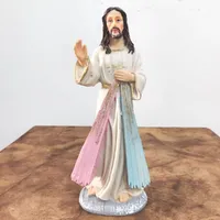 Imagem de Jesus Misericordioso em Resina - 20 cm - imagem 2