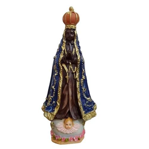 Imagem de Nossa Senhora Aparecida de Resina - 15 cm