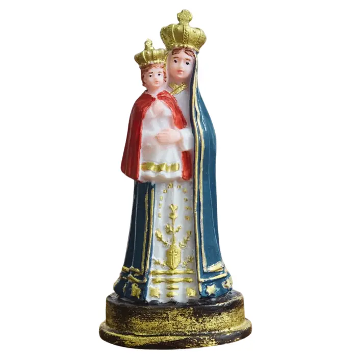 Imagem de Nossa Senhora do Bom Parto de Resina - 9 cm | Comprar na Lojinha Uai