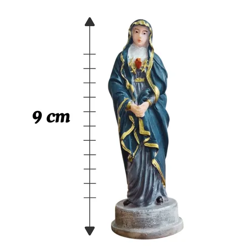 Imagem de Nossa Senhora das Dores de Resina - 7 cm