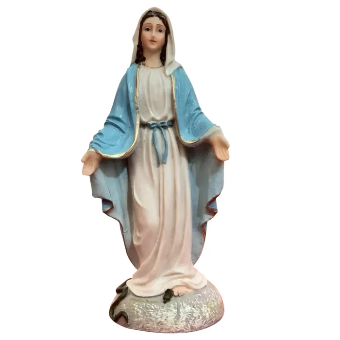 Imagem de Nossa Senhora das Graças Sem Medalha de Resina | Comprar na Lojinha Uai