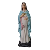 Imagem de Nossa Senhora Grávida de Resina - 15 cm | Comprar na Lojinha Uai - imagem 1
