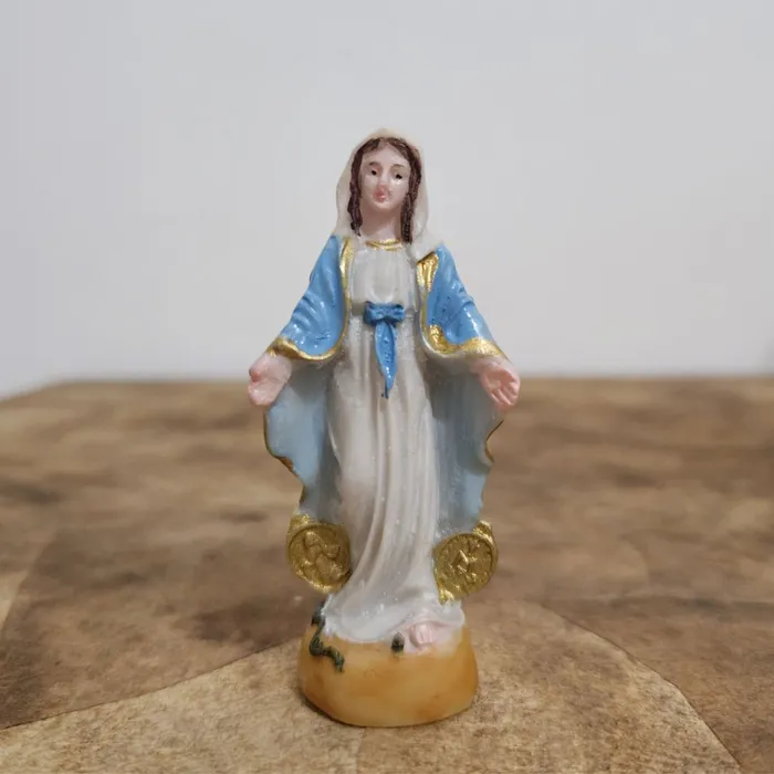 Imagem de Nossa Senhora das Graças de Resina - 7 cm | Comprar na Lojinha Uai