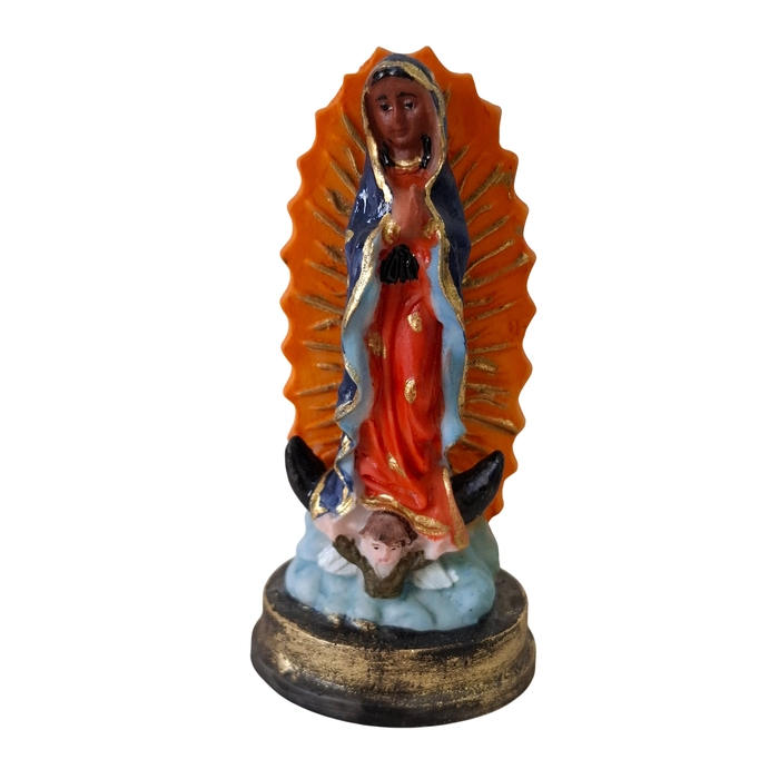 Imagem de Nossa Senhora de Guadalupe em Resina - 9 cm
