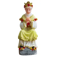 Imagem de Nossa Senhora de La Salete sentada de Resina - 9 cm | Comprar na Lojinha Uai - imagem 1