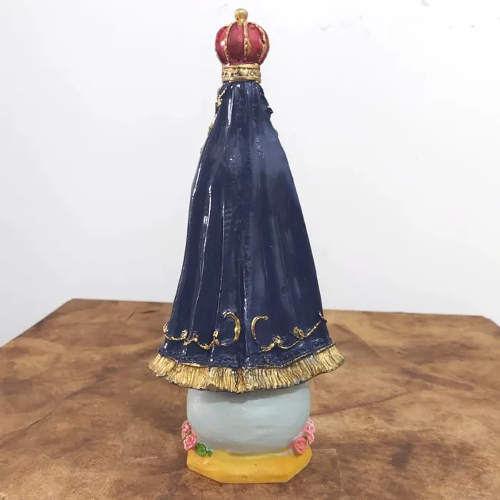 Imagem de Nossa Senhora Aparecida de Resina - 20 cm | Comprar na Lojinha Uai
