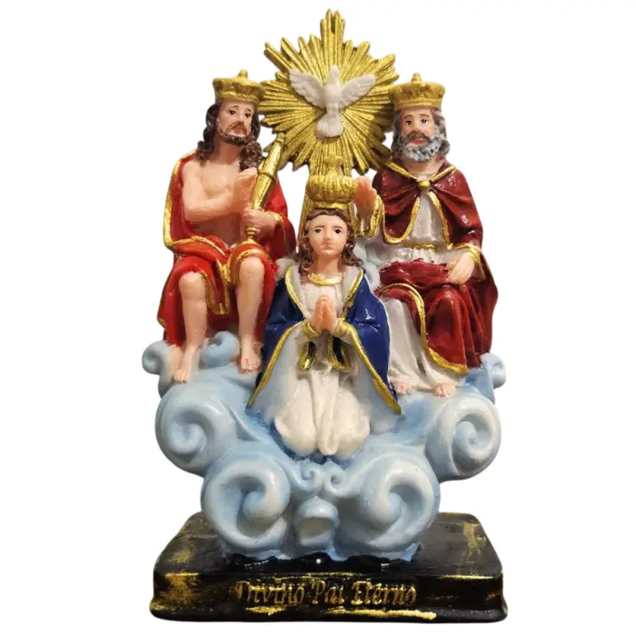 Imagem do Divino Pai Eterno de Resina - 16 cm | Comprar na Lojinha Uai