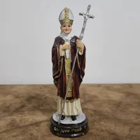 Imagem do Papa São João Paulo II de Resina - 15 cm | Comprar na Lojinha Uai - imagem 4