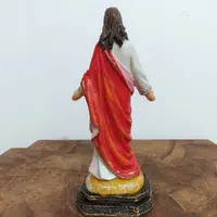 Imagem do Sagrado Coração de Jesus em Resina - 20 cm - imagem 3