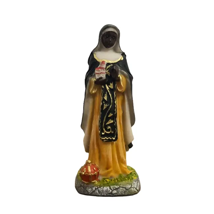 Imagem de Santa Efigênia de Resina - 15 cm | Comprar na Lojinha Uai