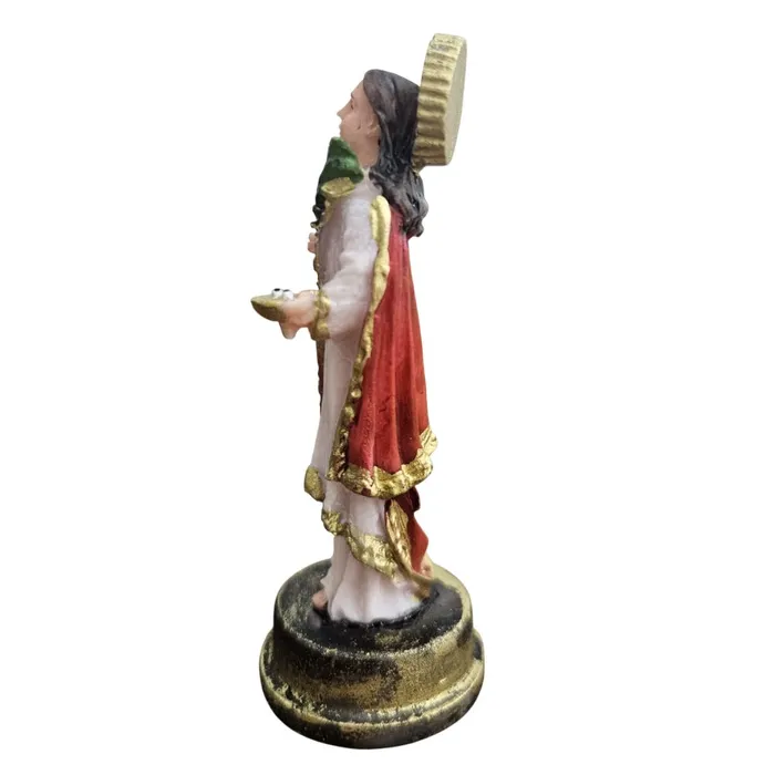 Imagem de Santa Luzia de Resina - 9 cm | Comprar na Lojinha Uai