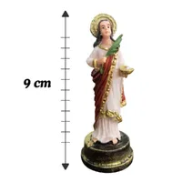 Imagem de Santa Luzia de Resina - 9 cm | Comprar na Lojinha Uai - imagem 4