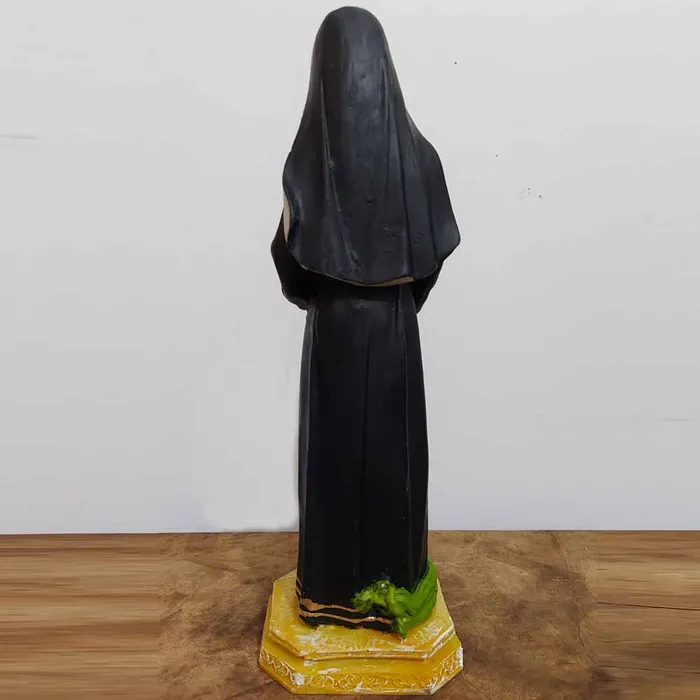 Imagem de Santa Rita de Cássia de Resina - 30 cm | Comprar na Lojinha Uai