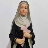 Imagem de Santa Rita de Cássia de Resina - 30 cm | Comprar na Lojinha Uai - imagem 4