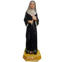 Imagem de Santa Rita de Cássia de Resina - 30 cm | Comprar na Lojinha Uai - imagem 1