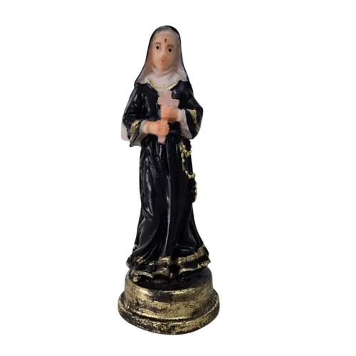 Imagem de Santa Rita em Resina - 9 cm