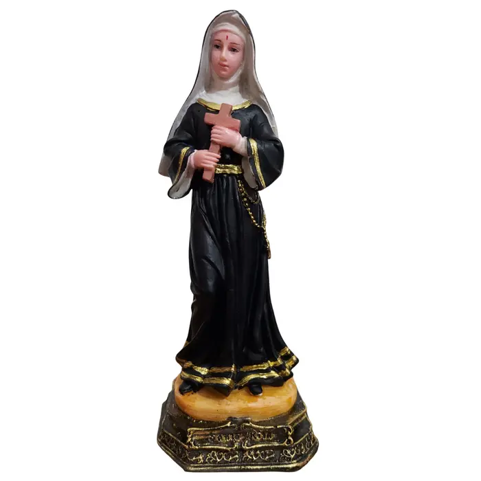 Imagem de Santa Rita de Cássia de Resina | Comprar na Lojinha Uai