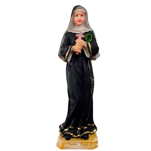Imagem de Santa Rita de Cássia de Resina - 20 cm